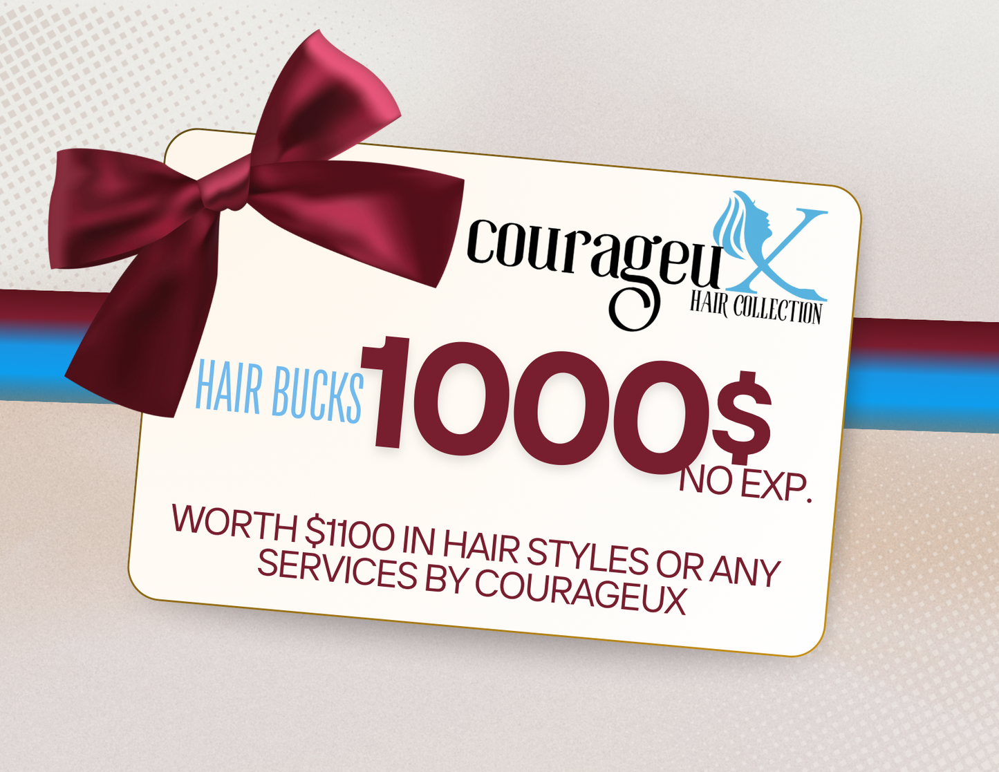 Courageux Hair Bucks