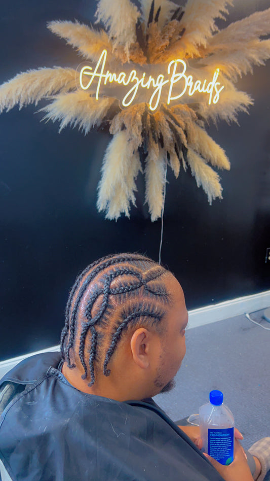 Men Scalp Braids